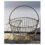 Large Wire Egg farm Basket