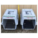 2 Pet Taxi Carriers 24/16/16