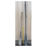 2 Wooden Oars( Rowboat & Canoe)