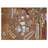 Costume jewelry necklaces bracelets earrings