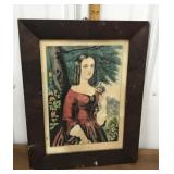 Ann, Currier & Ives print *not perfect, dirty