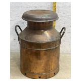 Copper Cream Can