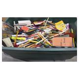 True treasure lot unsorted vintage advertising,