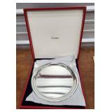 Cartier pewter plate