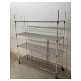 Rolling Metal Shlef (white) 60/18/68