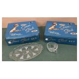 2 sets Anchor Hocking Serva-Snack - 8 cups &