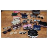 Sunglasses, glasses empty cases etc