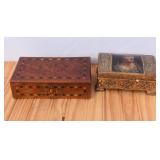 Vintage Wooden Dresser Boxes