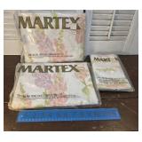 Twin Retro NOS sheets - flat, fitted, & 2 cases