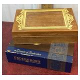 2 Wooden Cigar Boxes