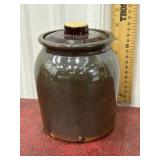 Crock With Lid