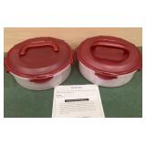 New 2 Lock and Lock storage containers