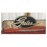 Gates tin sign