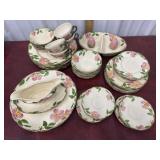 Franciscan Desert Rose china set