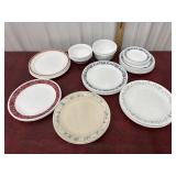 Corning/Corelle plates and bowls