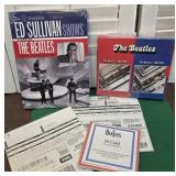 Sealed NOS Beatles- 10 cards, CD set & Ed Sullivan