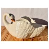 MCM Italy Santucci Deruta Ceramic Swan