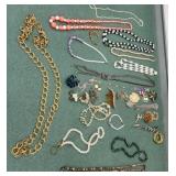 Costume jewelry necklaces bracelets earrings