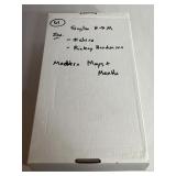 Box Of Baseball Cards/ Singles, Inserts &