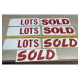 Tin & Masonite Signs