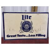 1980 Lite Pilsner beer sign