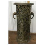 Brass umbrella holder- elephant handles