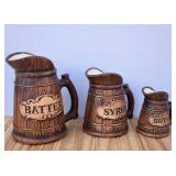 Vintage Breakfast Pitcher Set