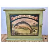 Painted Wooden Storage (?) Box