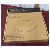 the Pampered Chef 15inch rounds stone with