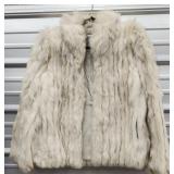 Fur jacket white