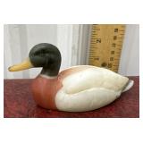 Fenton art glass mallard duck