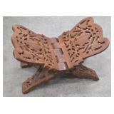 India Rosewood Book Holder - Recipe Book Holder -