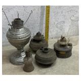 Oil Lamp Parts incl Juno