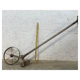 Single Wheel Plow