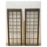2 Leaded Glass Windows 20/53