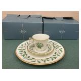 3 sets of Millennium Edition Holiday Lenox (9pcs)