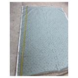 80ï¿½ x 55ï¿½ decorative light aqua fabric on roll