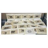 Box of cow lithos