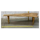 Live Edge Top Coffee Table