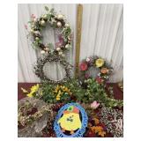 Seasonal wreathes, berry swag etcï¿½