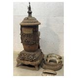 Heavy Cast Iron Parlor Stove for parts  - 63?