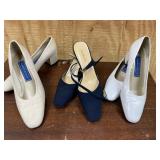 3 pairs of gently worn shoes size 7 1/2.    1