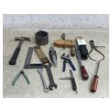 Pellet Mold, Knives, Calipers & miscellaneous
