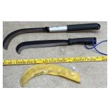 2 Brush Sickles