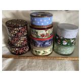 Tins - 3  10ï¿½, 2 9ï¿½, 5 8ï¿½