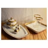 Royal Bavaria Vintage Gold Rimmed China. Some