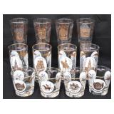 MCM Libbey Tavern & Americana Glasses-Fluted