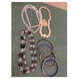 4 Vintage Cloisonnï¿½ Enamel Bangle Bracelets