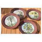 J. Godinger & Co. 7.5" Dessert Plates (4)