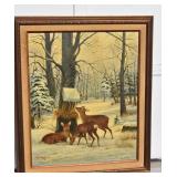 Hans Liebl (1900-1984) Listed Artist Large Signed